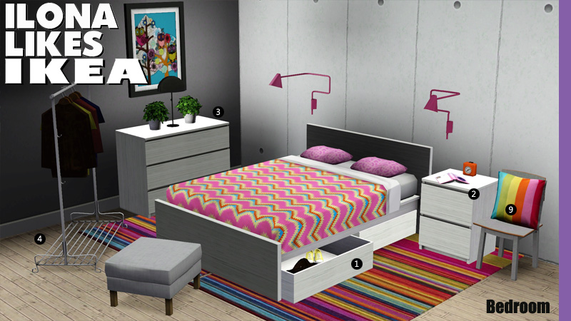 Around the Sims 3 | Custom Content Downloads| Objects | Bedroom