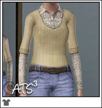 Around the Sims 3 Cloth for Elder