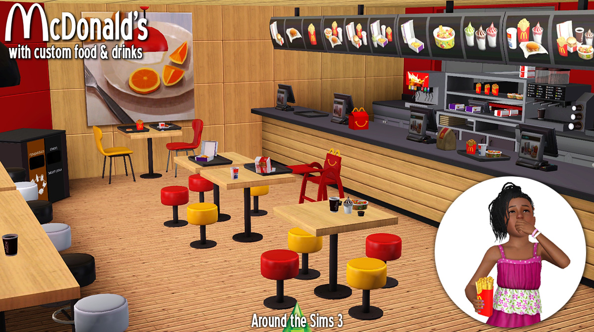 Sims 4 Fast Food Mod Giratan