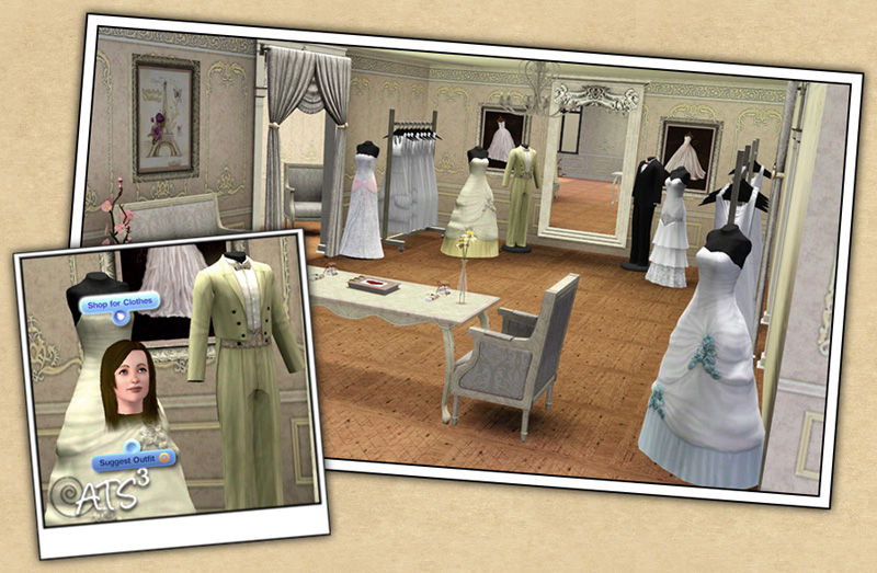 the sims 3 cc wedding party set