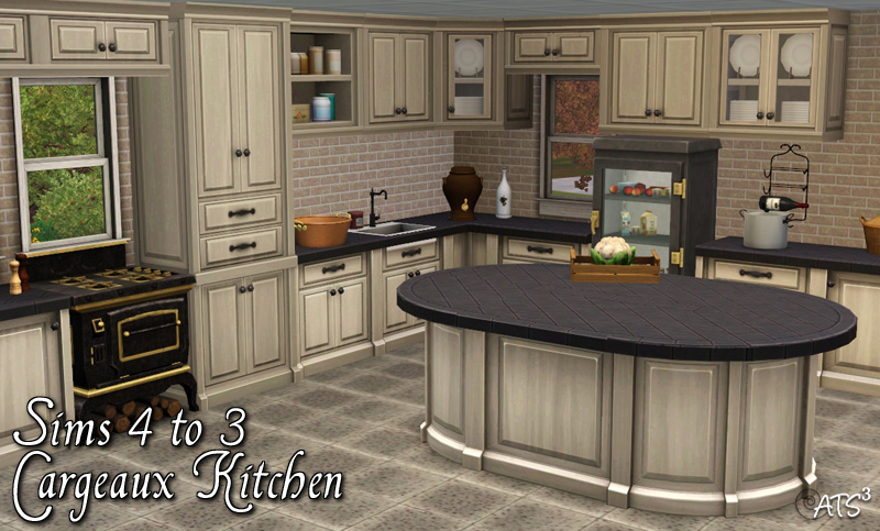 Kitchen Sims 4 Interior Design