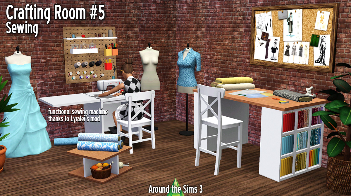 Sims 3 Custom Content Living Room Sets